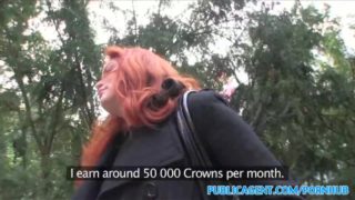 PublicAgent Redhead fucked in the boiler room reality, real, amateur, sex f