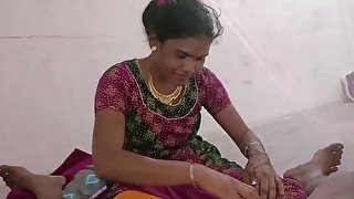 Man puts on a condom and starts screwing the busty wife
