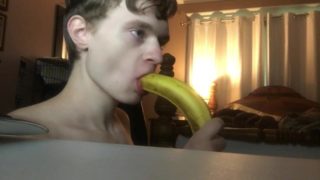 Deep Throating Banana