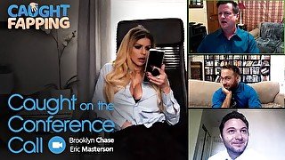 Brooklyn Chase & Eric Masterson in Caught On The Conference Call