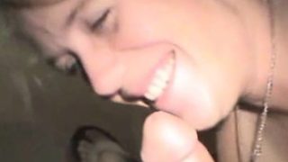 Crackhead hooker shows oral skills