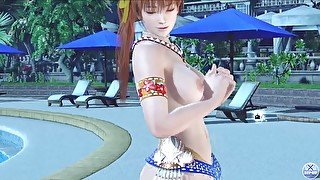 Dead or Alive Xtreme Venus Vacation Kasumi Stellar Piseces Nude Mod Fanservice Appreciation