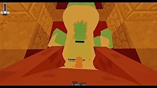 My lewd fantasies fullfiled by deepthroating a Genie, Allie  Minecraft - Jenny Sex Mod Gameplay