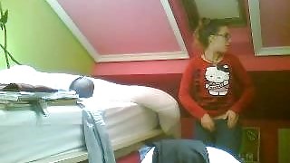 Laptop Cam - Getting Dressed