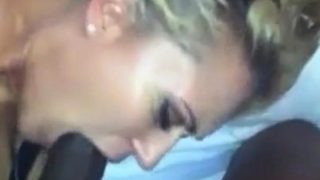 Blonde Squirter Enjoys BBC