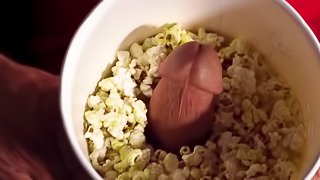 Premium milf hard fucked at the movies