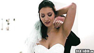 Dirty Bride Took A Bad Guys Cock For The First Time