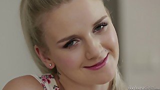 Solo masturbation compilation - BONUS Anal Virgins Scene with blonde Katy Sky