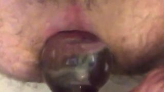 Assdrilla - Big Glass Butt Plug vol.1 (Anal Gaping)