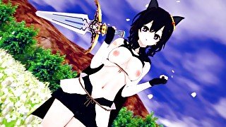 FRAN GIVES YOU HER VIRGINITY 🥰 REINCARNATED AS A SWORD HENTAI