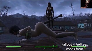 Fallout 4 Sex Mod GameplayUn-seen Pervert Double Penetration