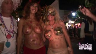 Fantasy Fest Swingers Party In The Streets