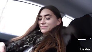 Elise Moon - I Fucked The Taxi Driver Who Took Me To Th