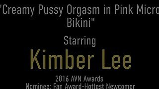 Pervy All Natural Kimber Lee Needs A Cock! Dildo Drilling For Hot Solo!