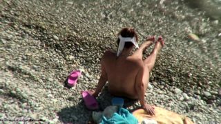 Horny Beach Voyeur