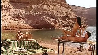 Spectacular Babes Love To Have Group Sex With Big Cocks OUtdoors