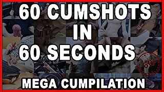 60 Cumshots in 60 Seconds Nº2