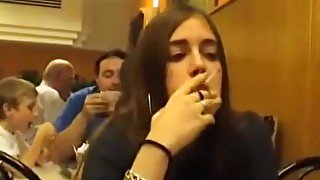 Crazy homemade Smoking porn scene