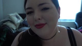 BBW Wife Blowjob and titfuck