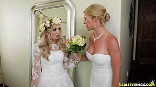 Two Brides, One Groom