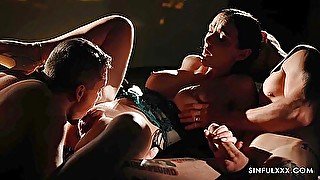 Steve Q And Lady Gang - Passionate Threesome Rendezvous With Lady, Max & Steve