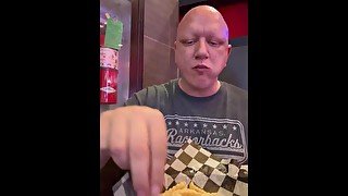 Piggy stuffs his face at casino