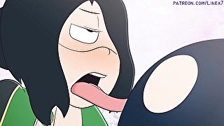 My hero academia Lesbian hentai high quality