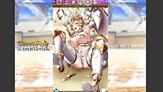 Queen's Blade Limit Break Shieldary Rose Thorn Knight Fanservice Appreciation