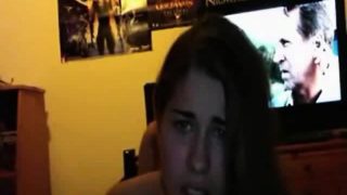 Teen Webcam Girl Has Eye Rolling Orgasm