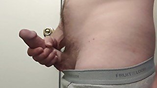 Just a clip of me stroking my cock