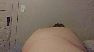 BBW bounces on hard cock