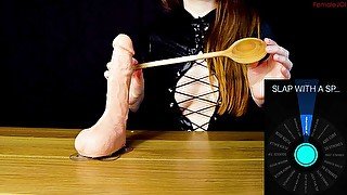 CBT AND JOI SPIN WHEEL PART 2 - BALLBUSTING COCK AND BALL TORTURE GAME