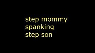 step mommy spanking me after catching me wank huge titty hotmilf mommy