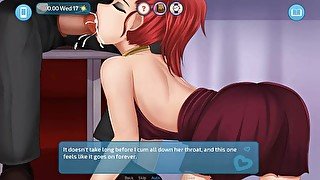 Love and Sex: Palla sucks me off in a restaurant