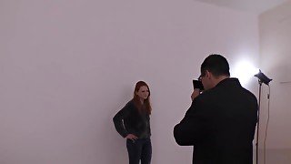 Redhead teen 18+ enjoys hardcore POV sex