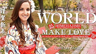 Happy New World 2018 First Making Or The Year - Amirah Adara - Kin8tengoku