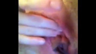 Nervous Teen Bates Huge Clit For Her BF