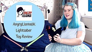 Full video - NSFW AngryLlamaUK lightsaber toys review