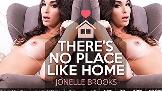 Jonelle Brooks in There's no place like home - SexLikeReal Shemale