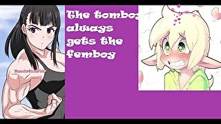 Dominate Girl Fingers Femboy  ASMR  NSFW  m4F