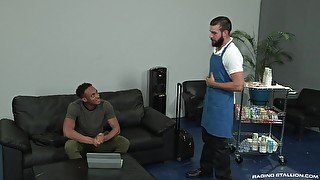 White hipster gay guy gets his ass destroyed by a big black dick