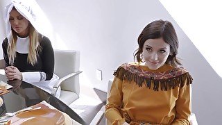 Thanksgiving sex with dark implications and hot loving