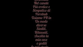 CANTASTORIE :” Moglie 50 enne si fa scopare da due sconosciuti “  DIALOGO ITALIANO