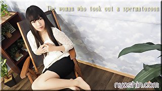 The woman who took out a spermatozoon in the inside - Fetish Japanese Video