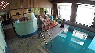 Making Of - 3 Cunts In The Indoor Pool