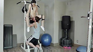 TeamSkeet - Lucky Stud Fucks Fit teen 18+ In The Gym