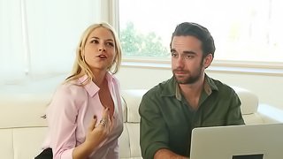 Extraordinary face sitting with a dick-craving bimbo Sarah Vandella