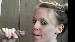 OLD MAN CUM ON GIRL FACE