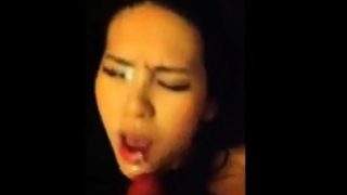 korean girl cum on face