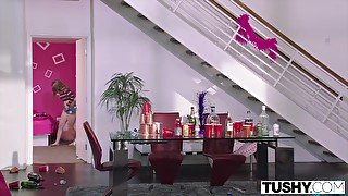 TUSHY Avi and Emily live to be be gaped